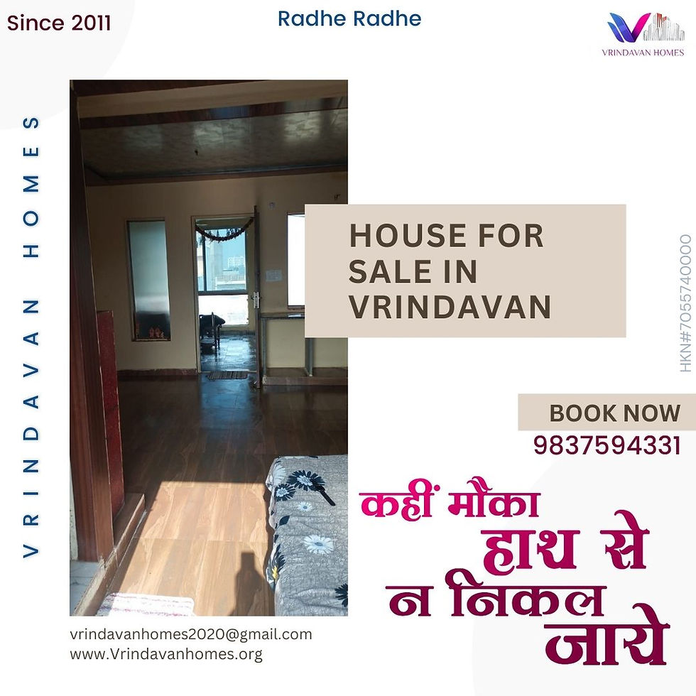 Vrindavan Property Dealer Vrindavan Homes