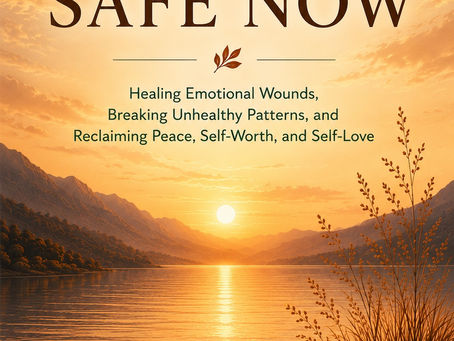 I Am Safe Now by Jason Grand - self-help book about emotional healing, self-worth, and breaking unhealthy patterns
