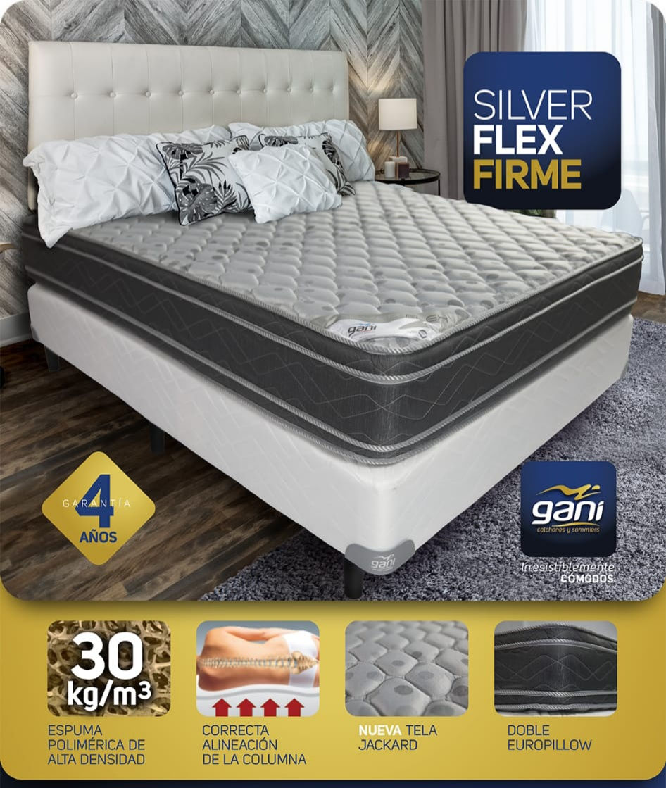 Silver FlexFirme EuroTop