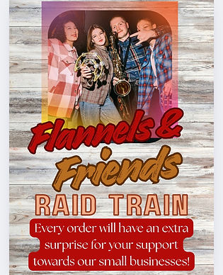 flannels & friends raid train