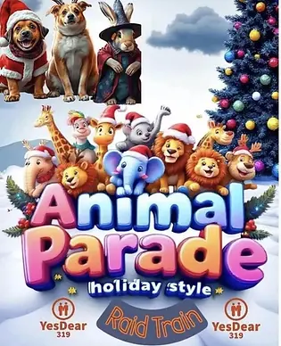 Animal Parade Holiday Style Raid Train