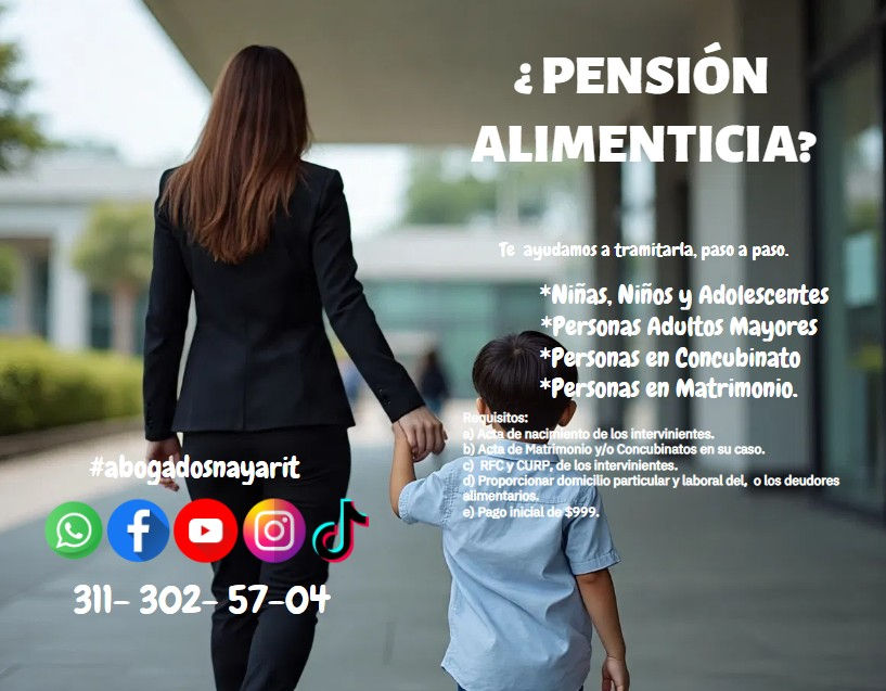 Pensión Alimenticia.