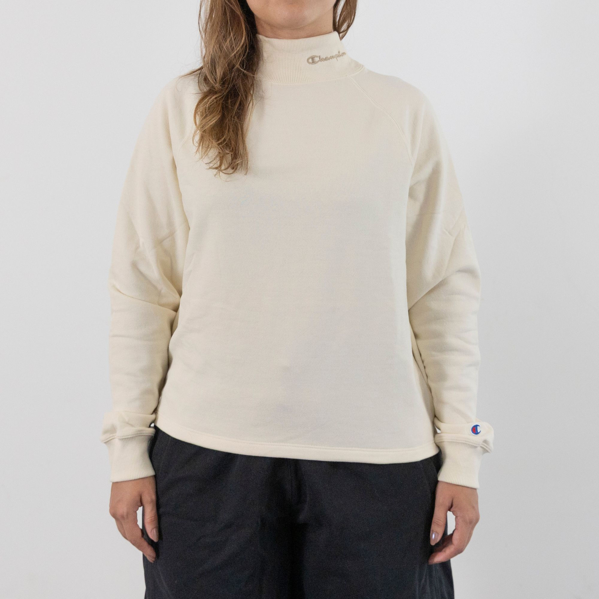 Moletom Feminino Champion Powerblend Mock Neck