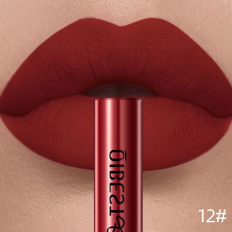 Thumbnail: QIBEST Velvet Matte Liquid Lipstick — Waterproof Long-Lasting Lip Tint 2.5g