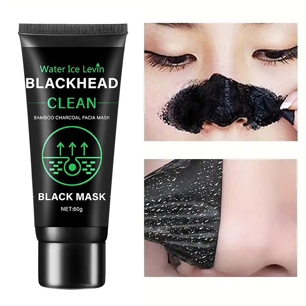 Thumbnail: Charcoal Detox Peel-Off Mask — Deep Pore Cleansing & Blackhead Remover 60g