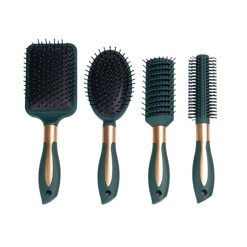 Thumbnail: KLINA Scalp Massage Air Cushion Brush — Anti-Static Detangling Hairbrush