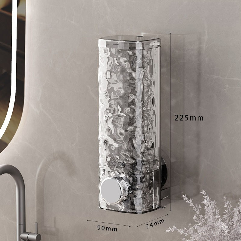 Thumbnail: Transparent wall-mounted liquid soap dispenser