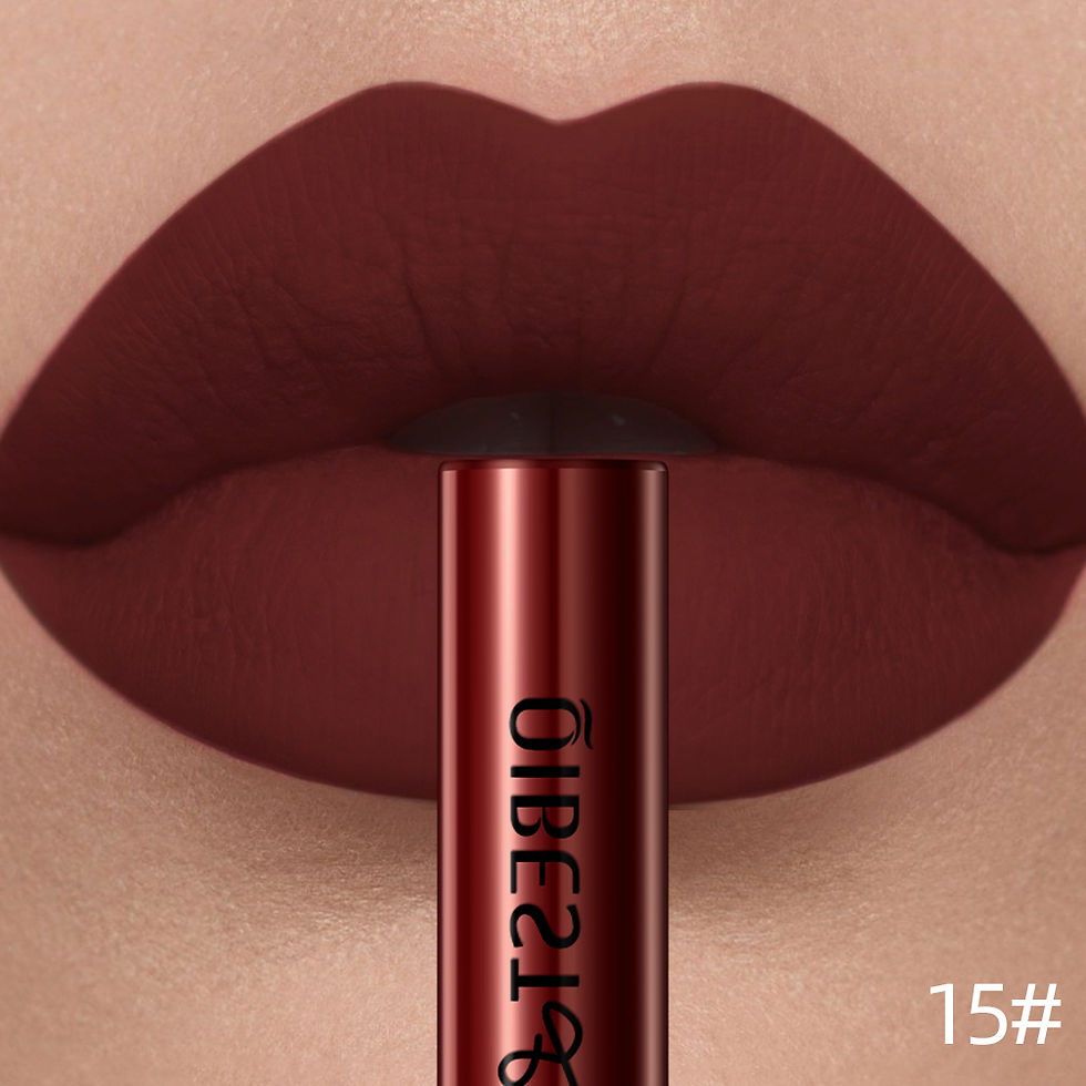 Thumbnail: QIBEST Velvet Matte Liquid Lipstick — Waterproof Long-Lasting Lip Tint 2.5g