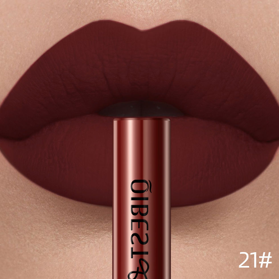 Thumbnail: QIBEST Velvet Matte Liquid Lipstick — Waterproof Long-Lasting Lip Tint 2.5g