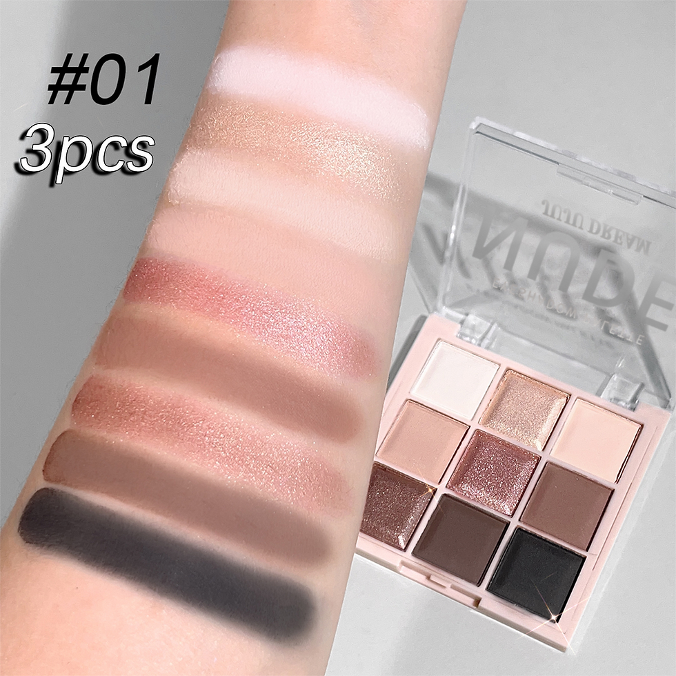 Thumbnail: JUJU Dream Milk Tea Palette — 9-Shade Matte & Shimmer Eyeshadow Collection