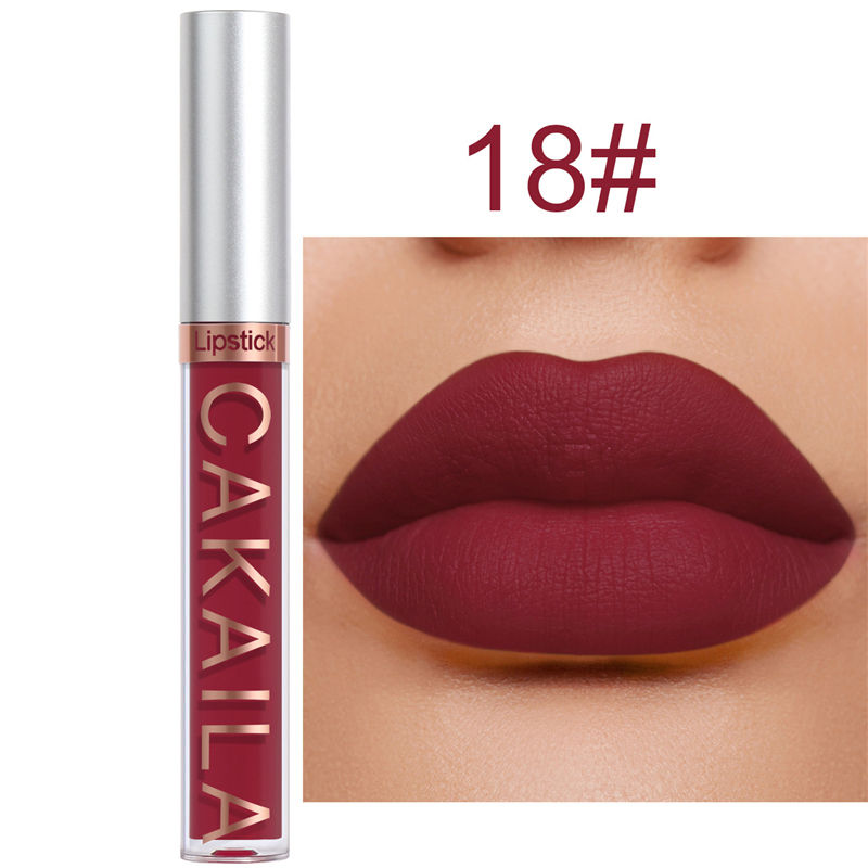 Thumbnail: CAKAILA Velvet Lip Glaze — 18-Shade Waterproof Matte Liquid Lipstick 2.5ml