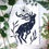 Thumbnail: A4 Starry Deer Linoprint