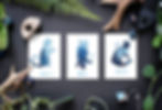 Thumbnail: A6 Zodiac Cats Cards - Watercolor Print - Astrological Signs - Constellations