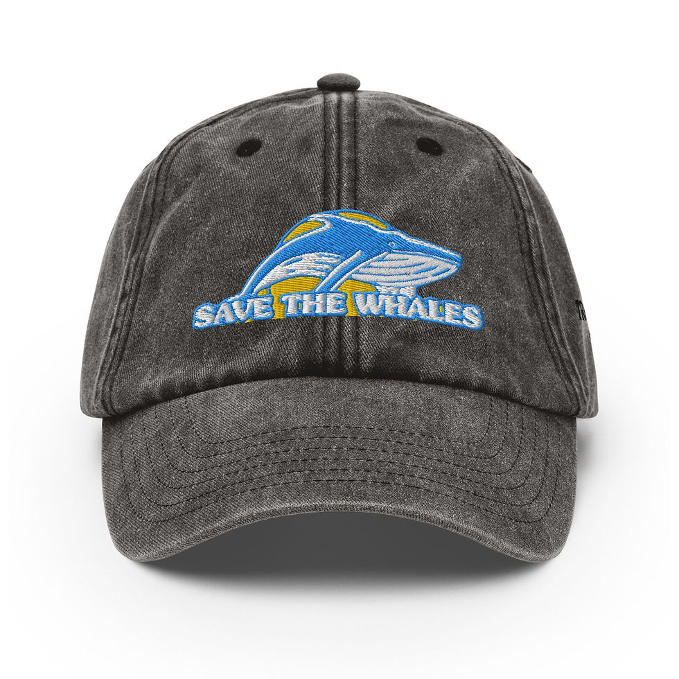Thumbnail: Vintage Save the Whales Hat