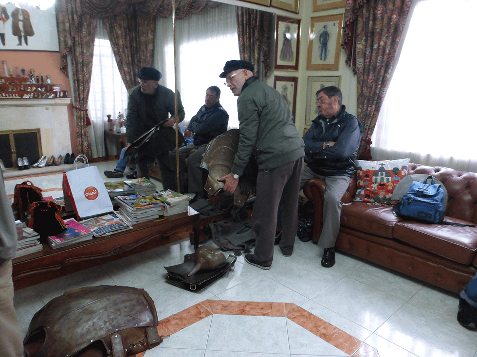 Pedro Nel López y Carlos Martínez