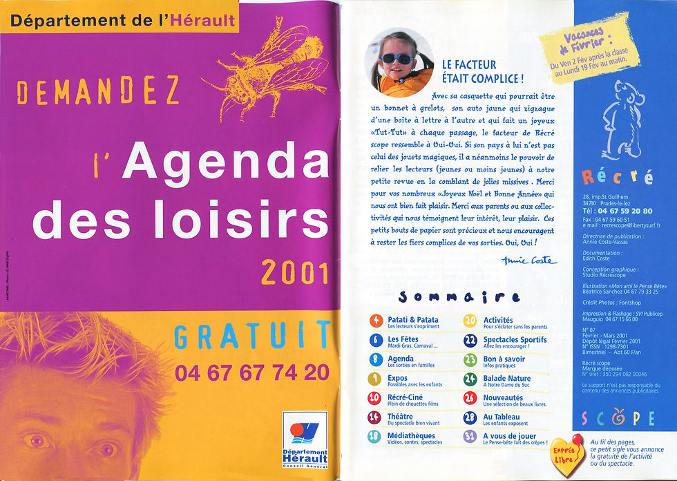 Pages intérieures
