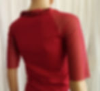 Raglan shoulder crop top