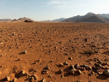 Naankuse Foundation - Kanaan Desert Retreat - Desert Landscape with mountains