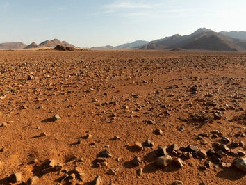Naankuse Foundation - Kanaan Desert Retreat - Desert Landscape with mountains