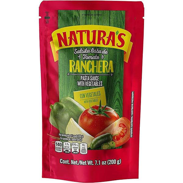 Naturas Salsa de Tomate Ranchera 90g