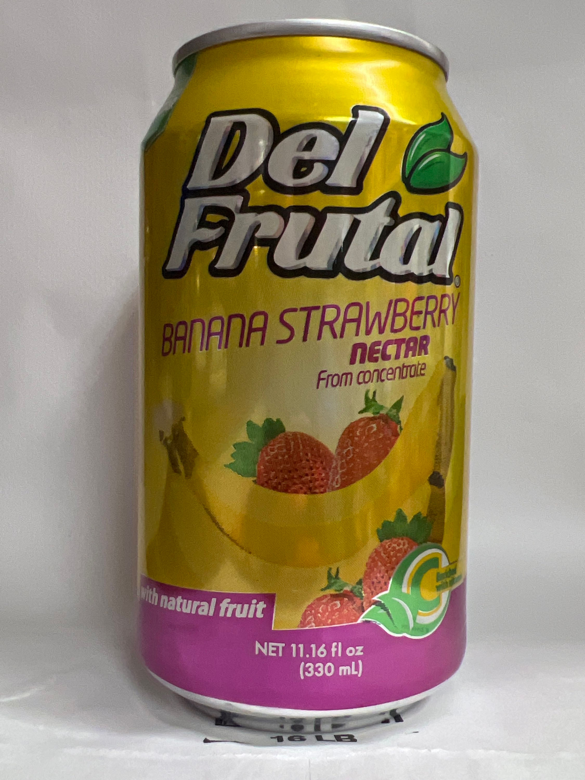 Del Frutal Jugo Banana Fresa 