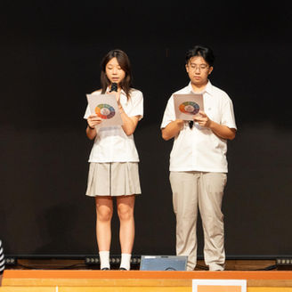 Flag Raising Ceremony Students’ Sharing 2025-10-9