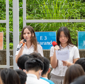 Flag Raising Ceremony Students’ Sharing 2024-8-22