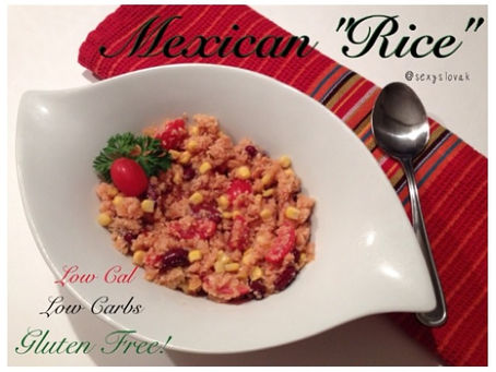 Cauliflower Mexican Rice