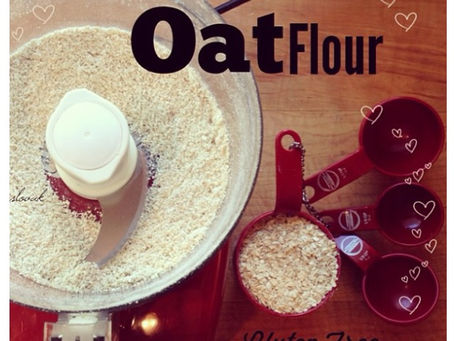 Homemade Oat Flour