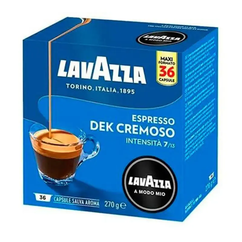 180 capsule Lavazza A Modo Mio - Espresso Dek Cremoso (5 box da 36 capsule)