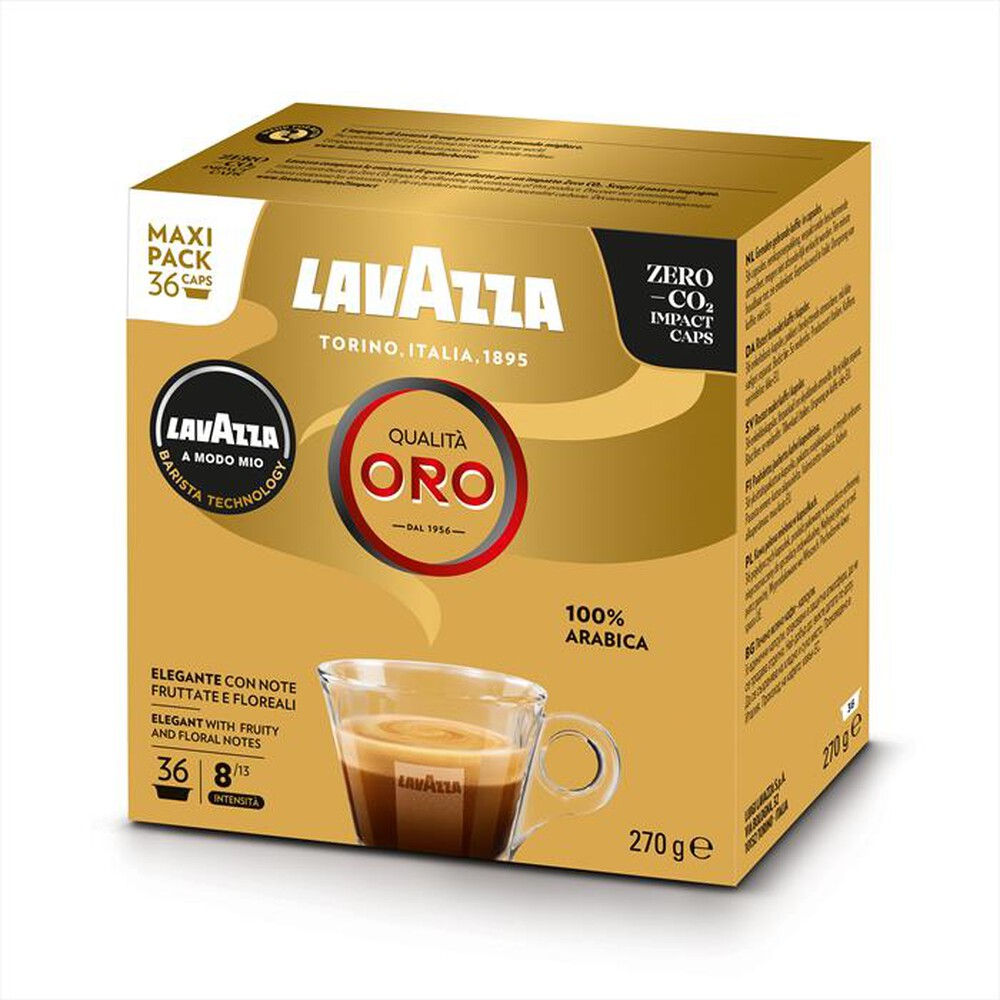 180 capsule Lavazza A Modo Mio - Qualità Oro - 5 box da 36 capsule