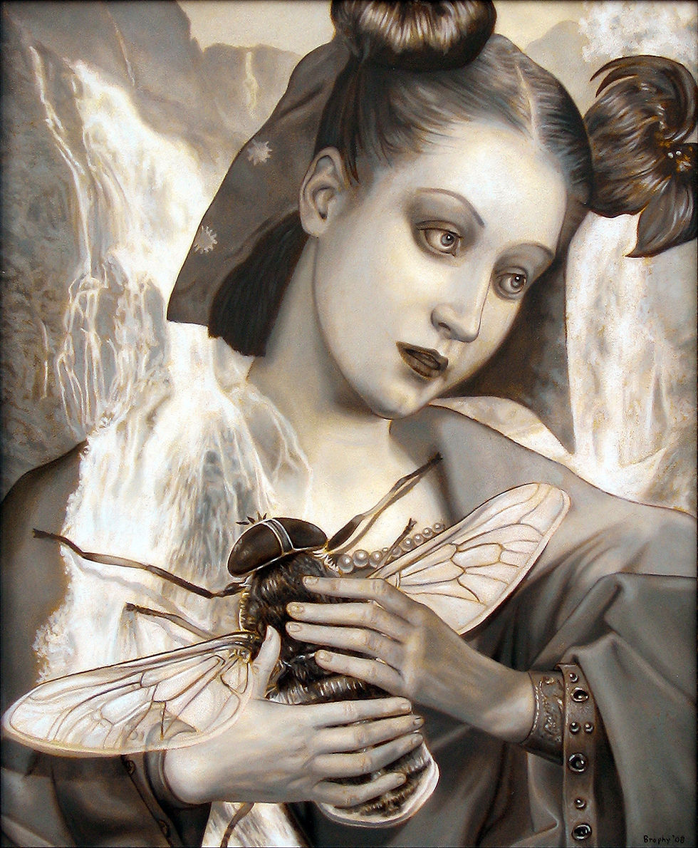 Madonna and Horsefly print