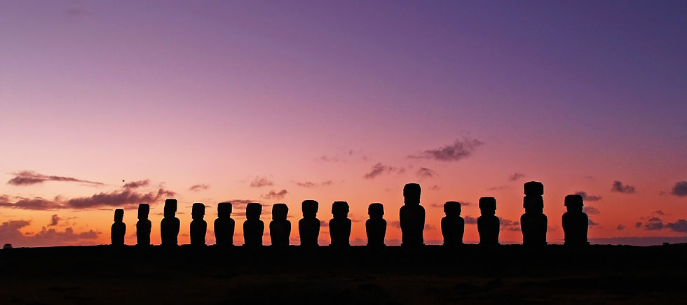 Stone Men of Easter Island