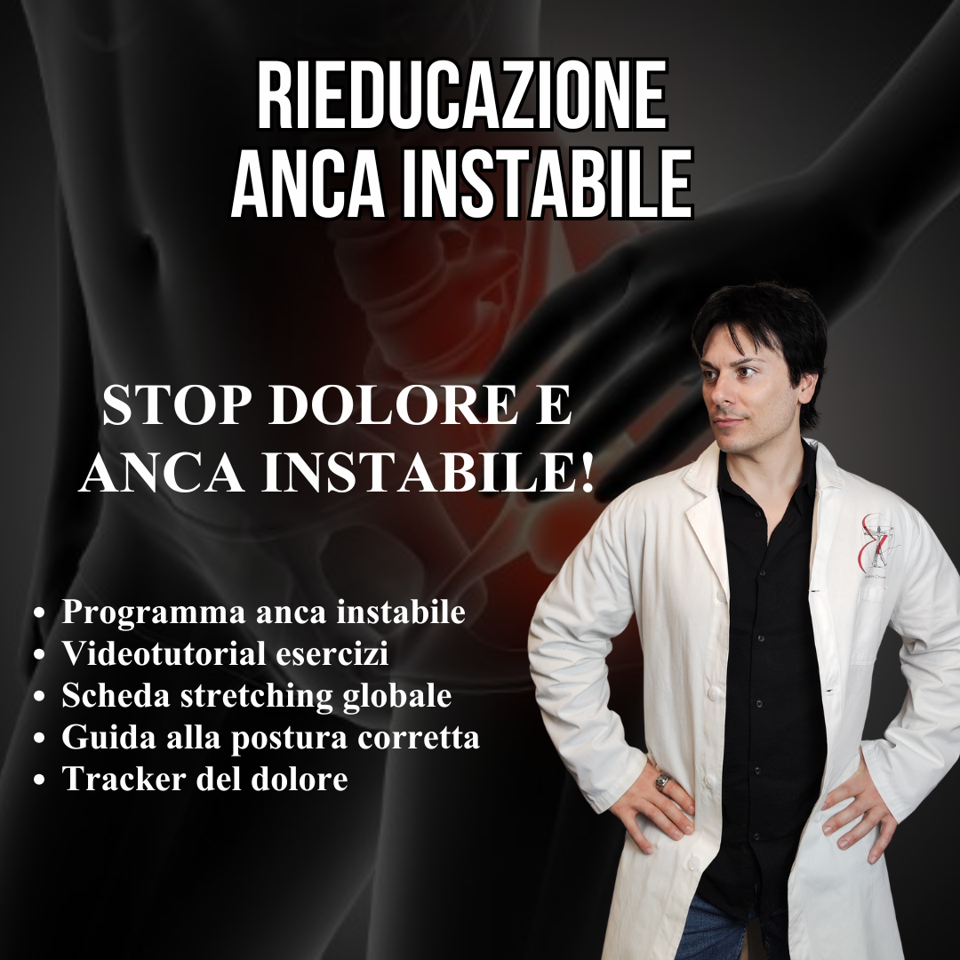 Programma per la rieducazione motoria dell'anca instabile