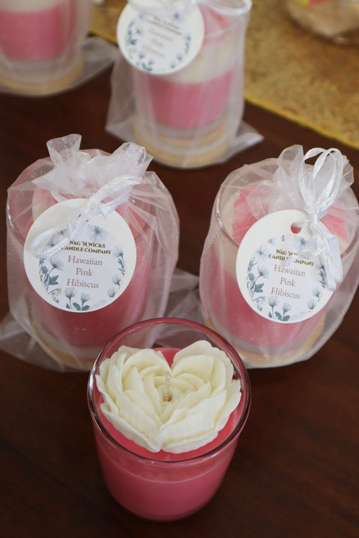 Thumbnail: Hawaiian Pink Hibiscus Soy Wax Candle 7oz