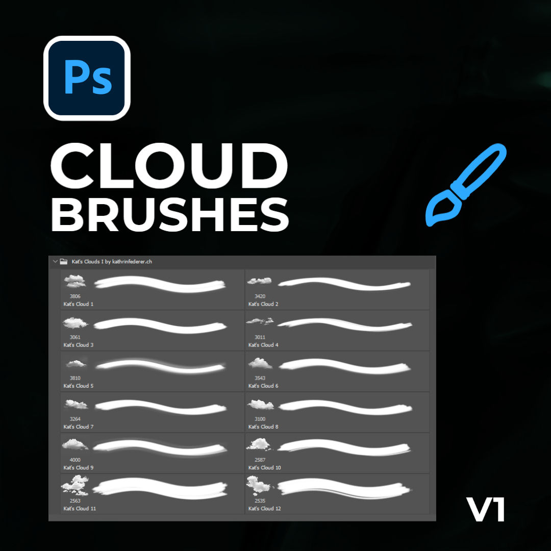 PHOTOSHOP BRUSHES FOR CLOUDS