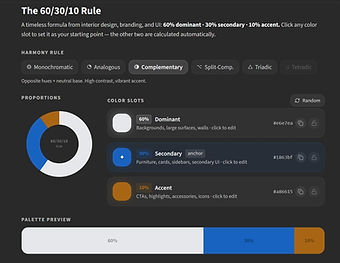 Color Psychology App – understand how colors shape composition and visual impact