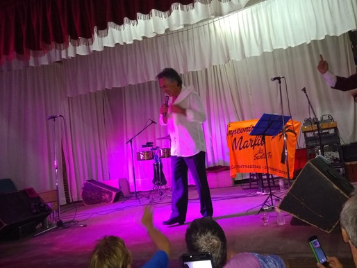 Daniel Magal brindó nuevo show en Serodino