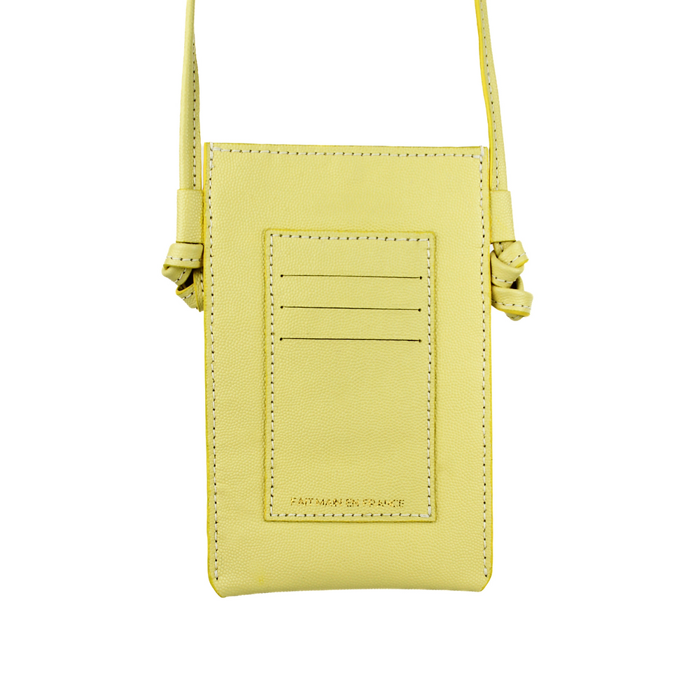 Miniature : Sac portable jaune Prima