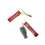 Thumbnail: Bordeaux leather keychain