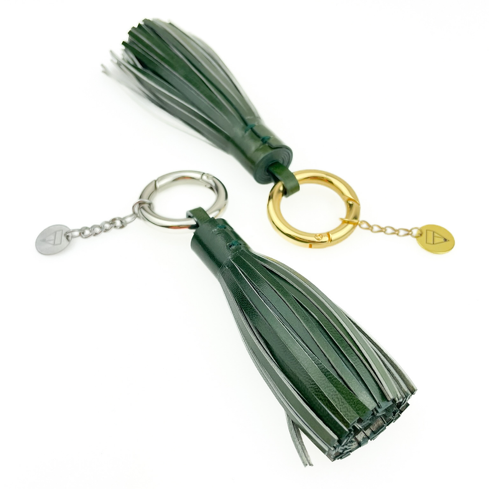 Thumbnail: Dark Green Tassels