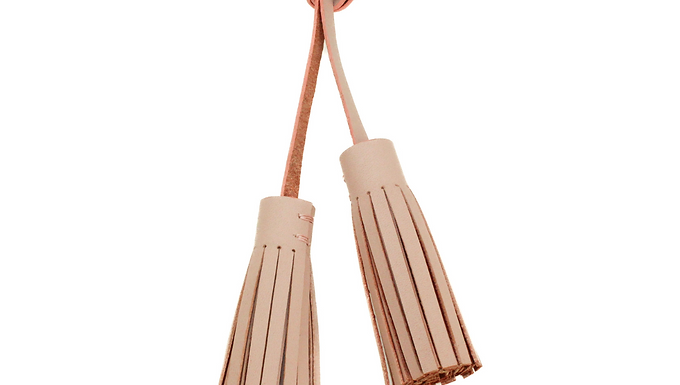 Peach Rose Double-end tassels