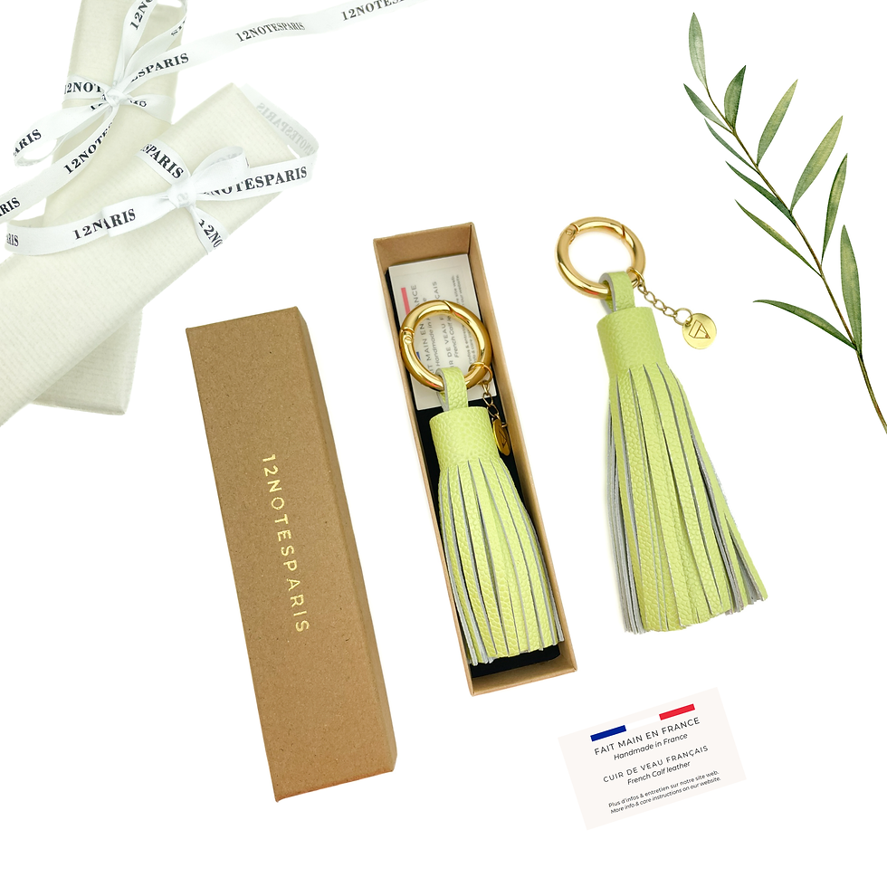 Miniature : Pompon Vert citron 