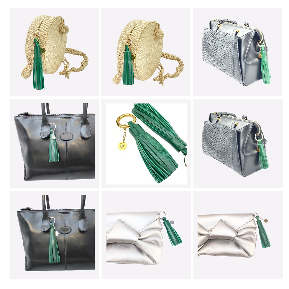 Thumbnail: Pine Green Tassels