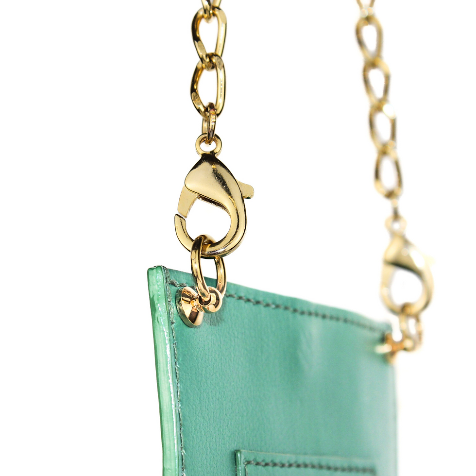 Thumbnail: Green Dahlia Phone Bag