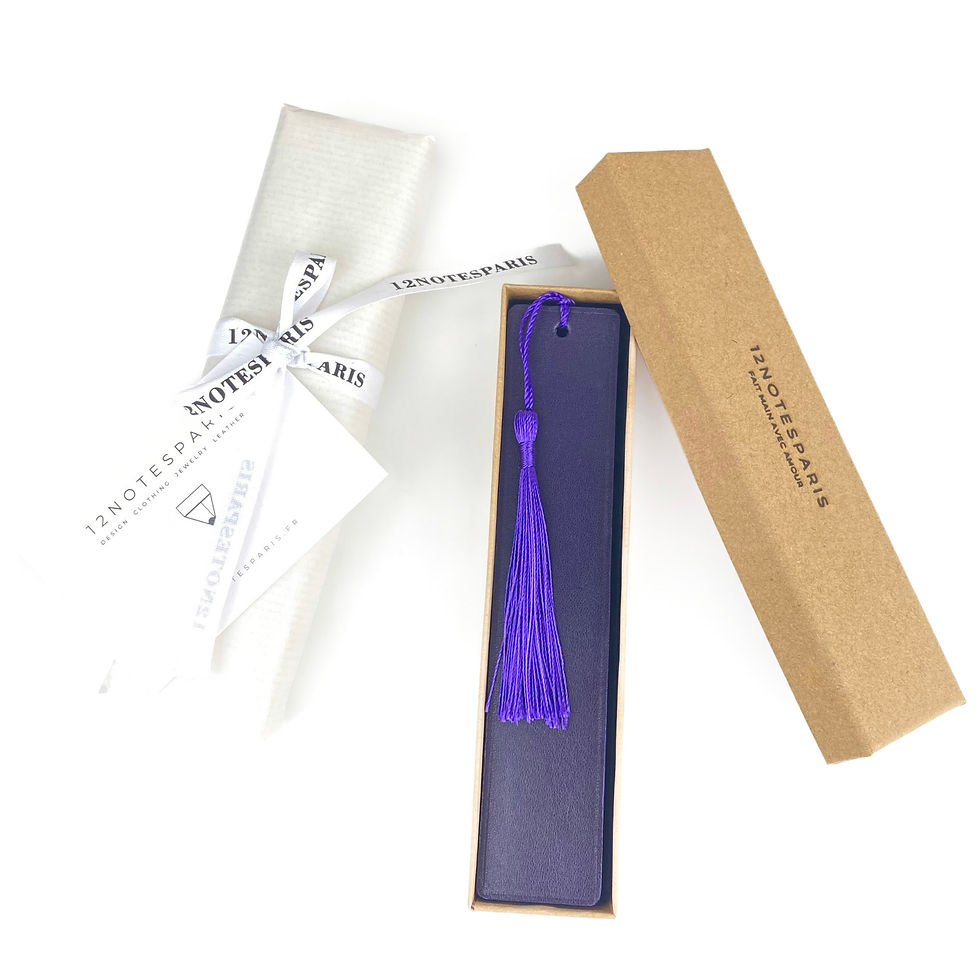 Thumbnail: Dark Violet Bookmark