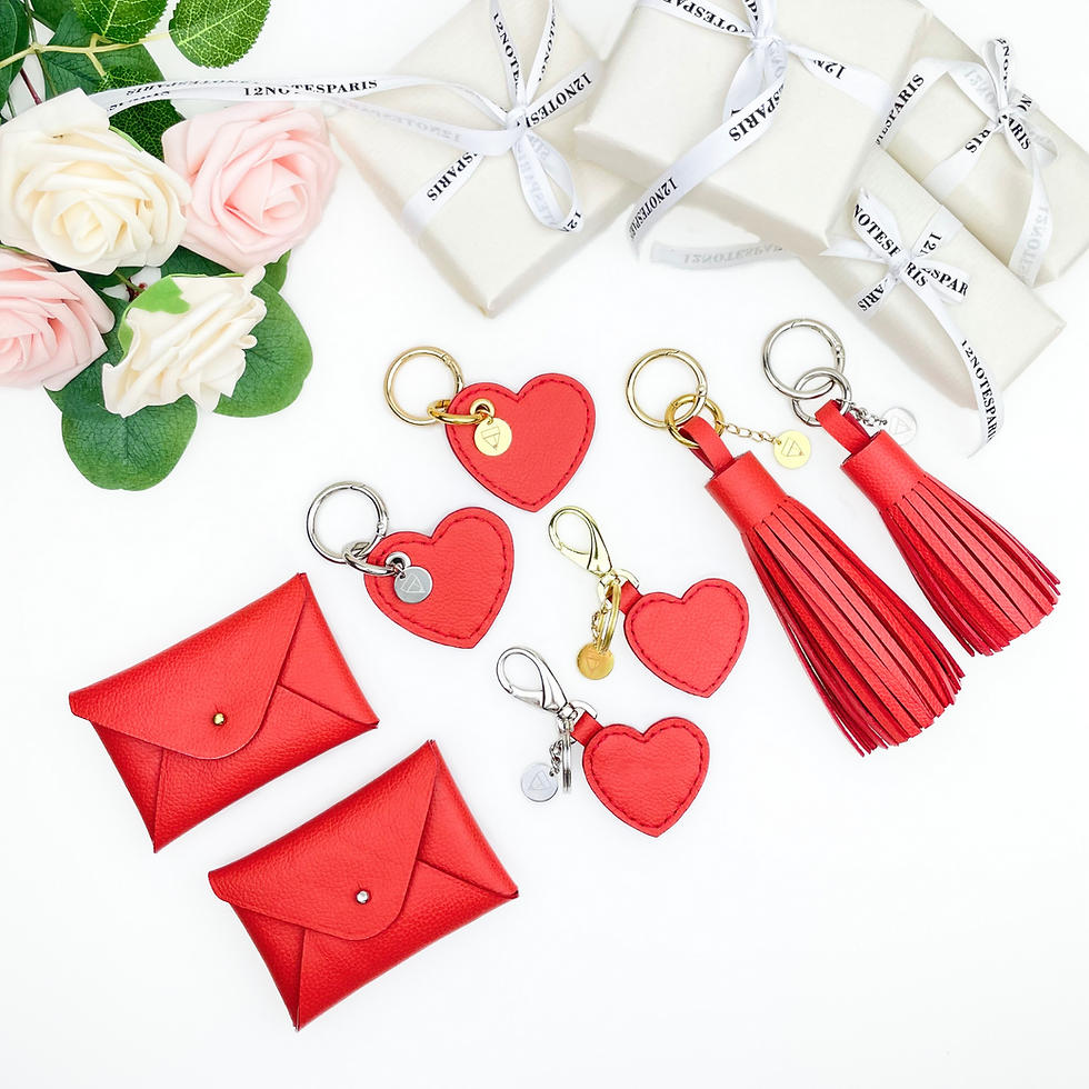 Thumbnail: Red Valérie keychain
