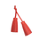 Thumbnail: Red Valerie Double-end tassels