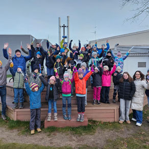 F-Jugend beendet das Jahr mit Weihnachts-Winterwanderung