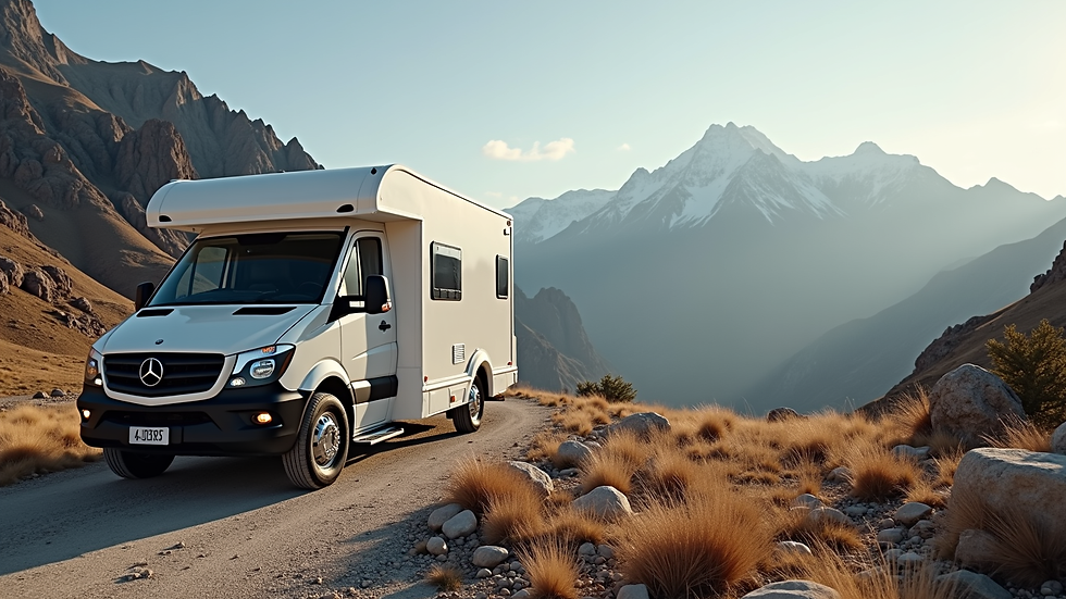 Motorhomes de luxo 4x4: onde comprar motorhome de luxo